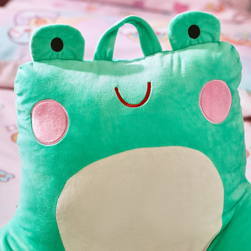 Fran the Frog Cuddle Cushion Back Rest