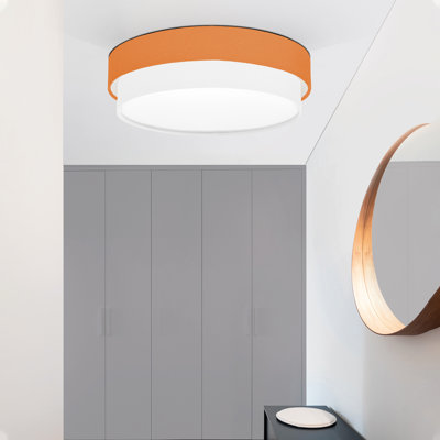 Avory Fabric Flush Mount