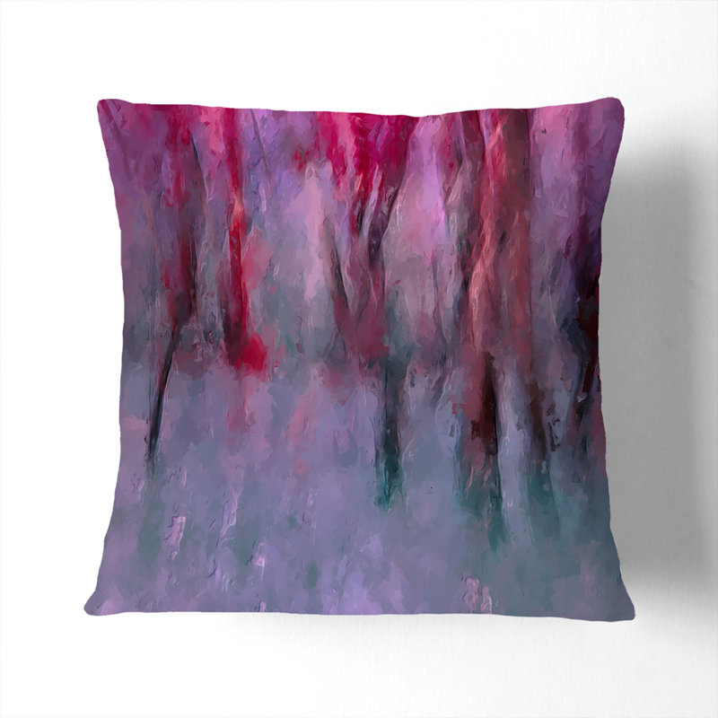 Abstract Square Throw Cushion, 55 x 55 cm