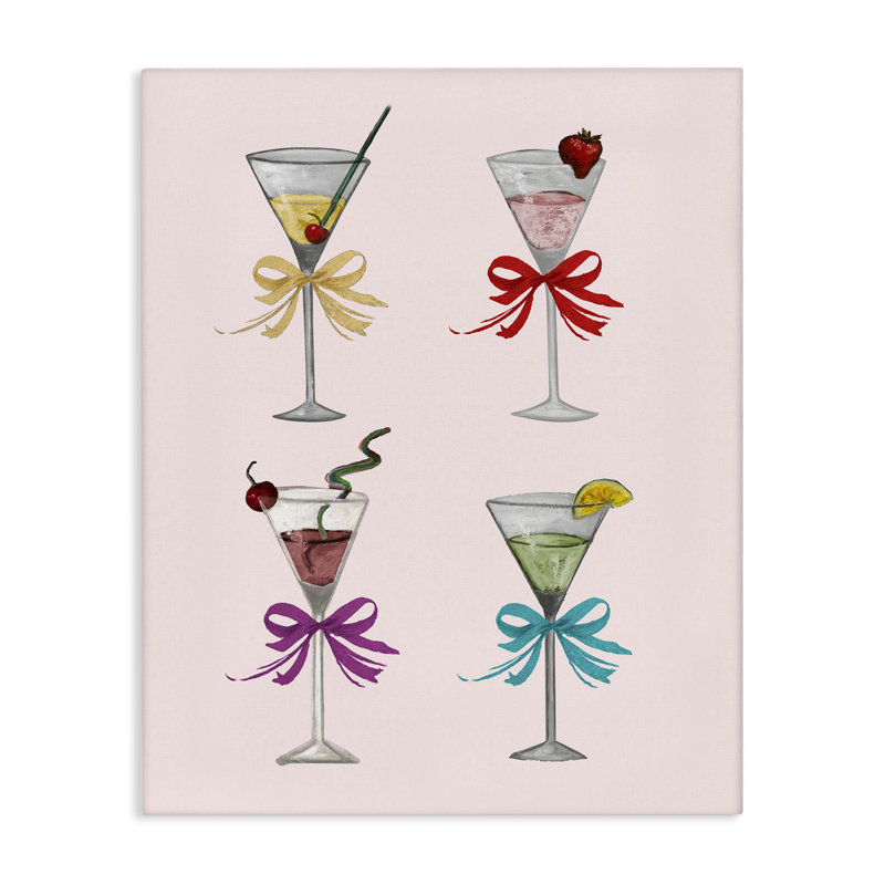 «Cute Ribbon Cocktail» par Patricia Pinto, H 48 po x l 36 po