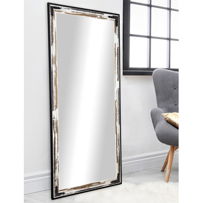 Miroir pleine grandeur rustique patiné