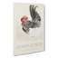 Rooster And Hen by Ohara Koson - Wrapped Canvas Painting-66199116