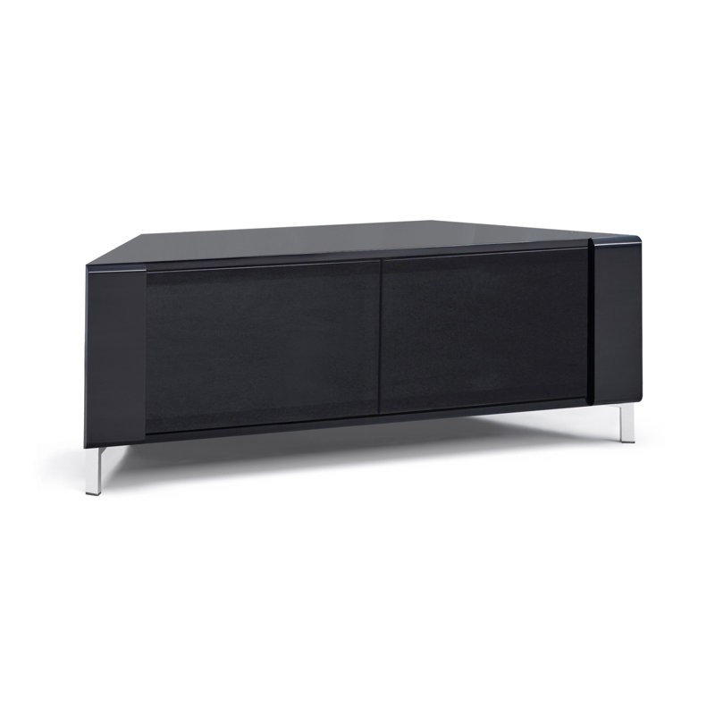 Allene Unfinished TV Stand for TVs up to 50", Black