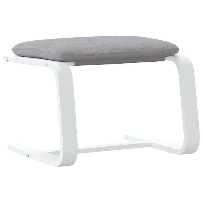 Nasire Upholstered Ottoman, Cream, Natural