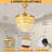 Chozen 43.3'' Ceiling Fan with LED Lights