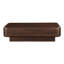 Table basse simple en bois massif