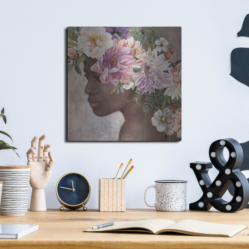 «Deep In Thought II» par Carol Robinson, H 12 po x l 12 po