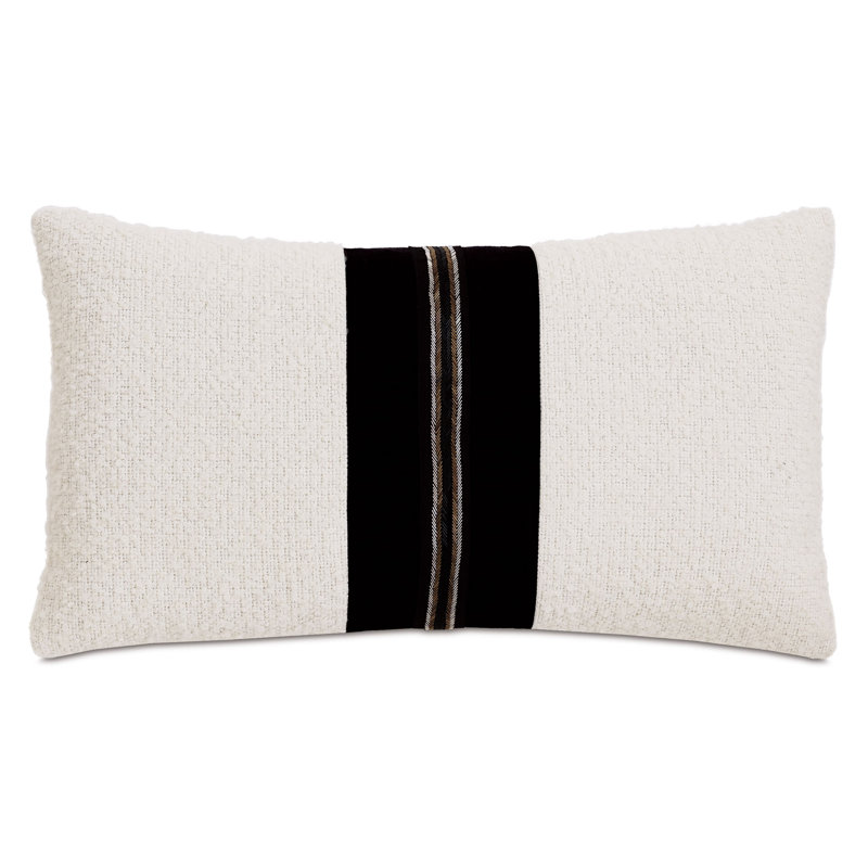 Dominique Wool Lumbar Pillow Cover & Insert