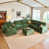 Green Chenille