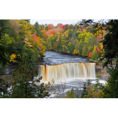 Michigan's Tahquamenon Falls - Wrapped Canvas Print