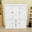 Garde-manger en bois avec tiroirs, tablettes et portes-1085304110