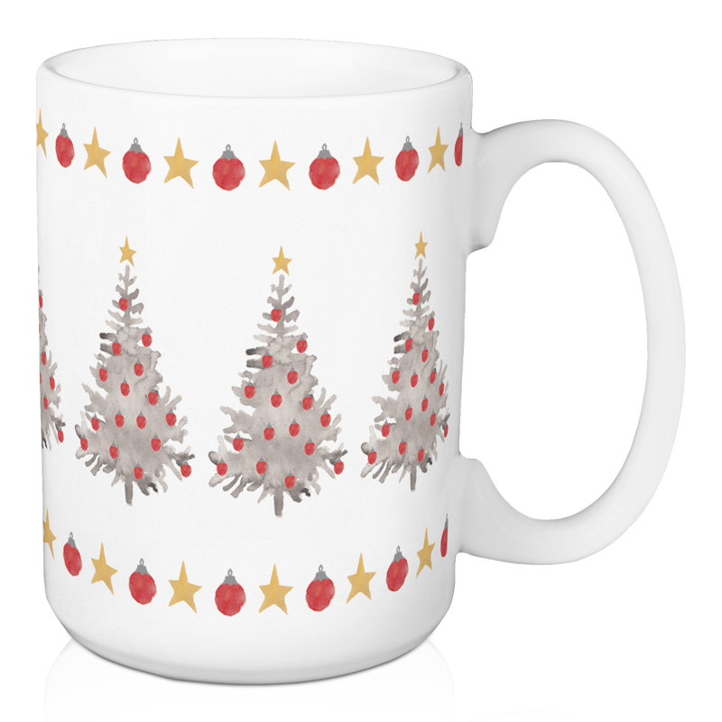 Christmas Tree Pattern Mug