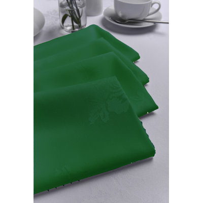 Ishaan Polyester Floral Square Napkin