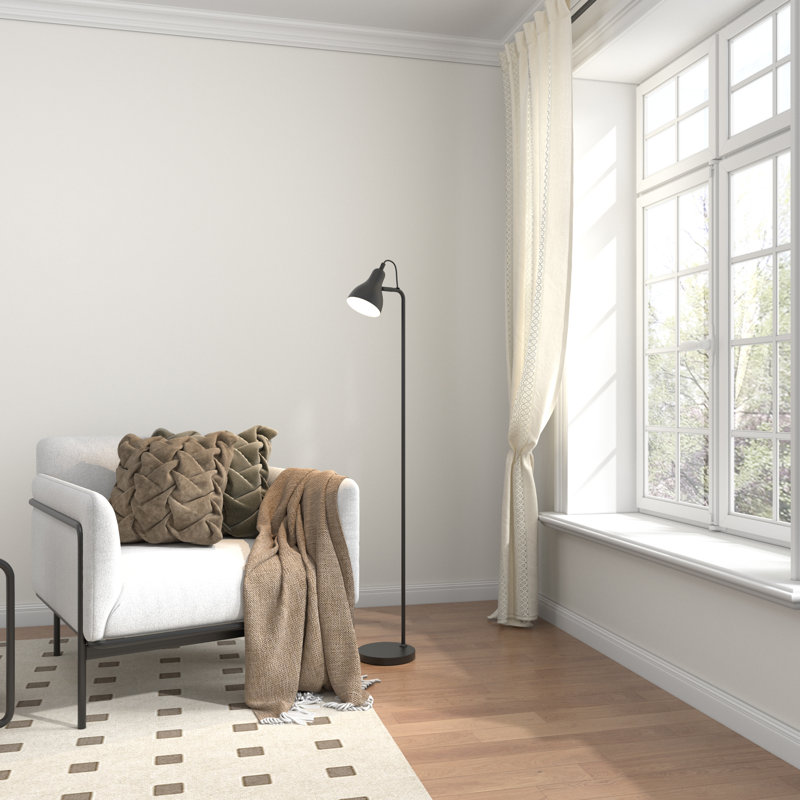 Gulien 53'' Task Floor Lamp, Matte Black