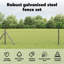 Vidaxl Fence With Posts PVC-Coated Steel-116797922-116797924