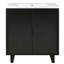 Ensemble de meuble-lavabo simple 29,51 avec plateau Davilmar-537295391
