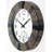 Outdoor Round Polyresin Wall Clock 13 Inches - Multi-Color