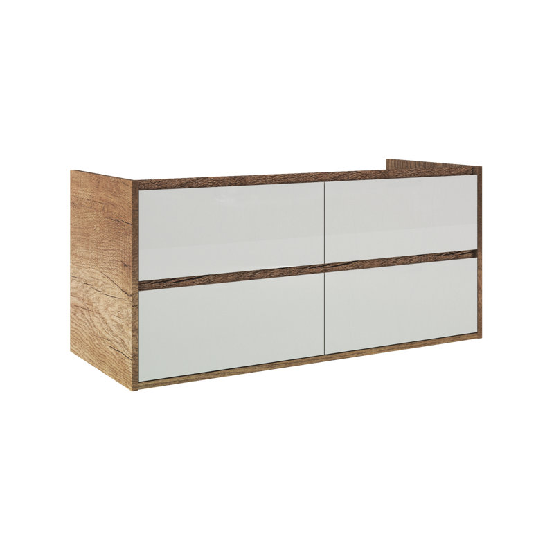 Triplett 150cm Single Bathroom Vanity Base Only in Grey