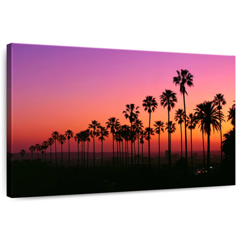 Harnek Los Angeles au crépuscule, H 32 po x l 48 po