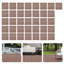 Carreaux de plastique emboîtables en plastique, paquet de 36, terrasses de café pour terrasse-91215404