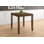 Table de comptoir Ance