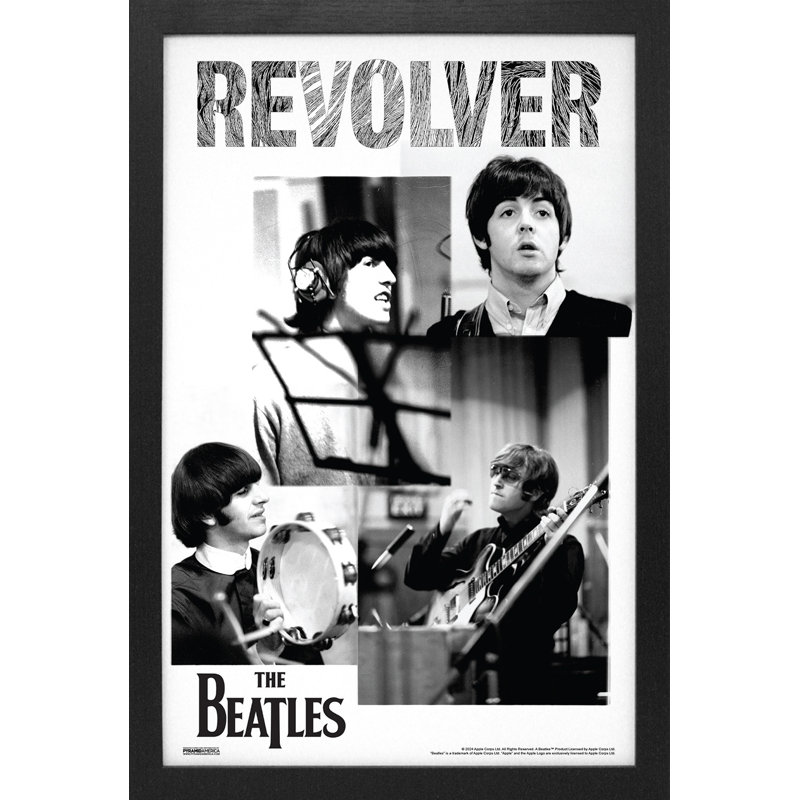 The Beatles - Revolver (In Studio) 11 x 17, reproduction encadrée