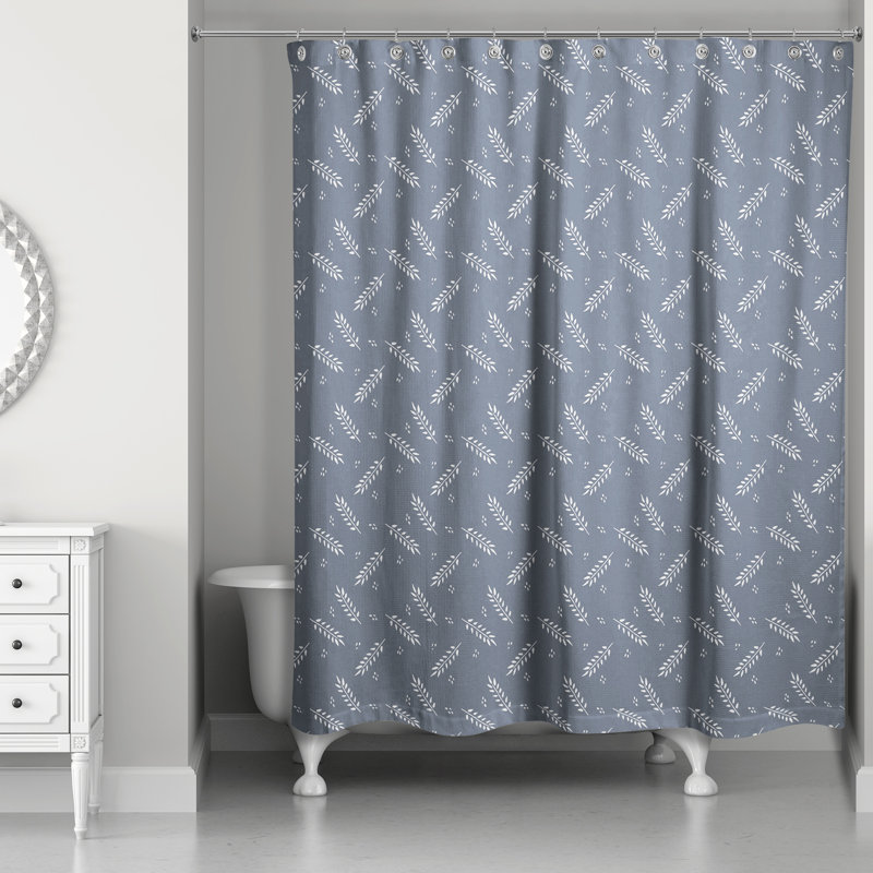 Rideau de douche Rheuben, Bleu