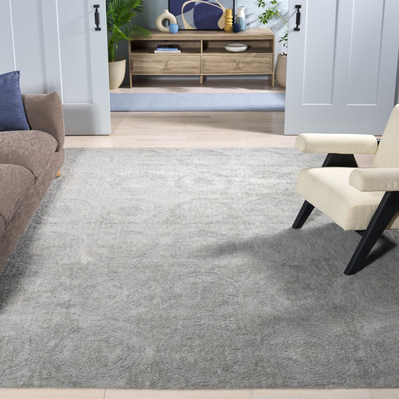 Tapis gris Easy Care, Rectangle 8 pi x 10 pi