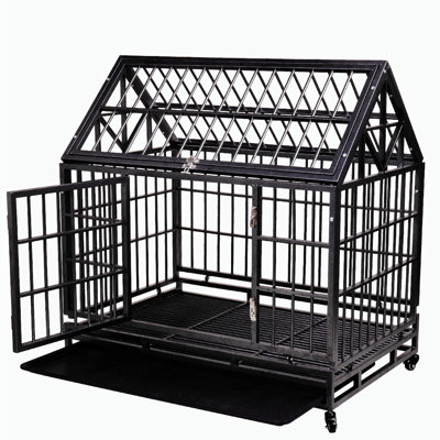 Dejaa Metal Pet Crate