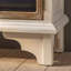 Vitrines en bois manufacturé beige et Burlywood