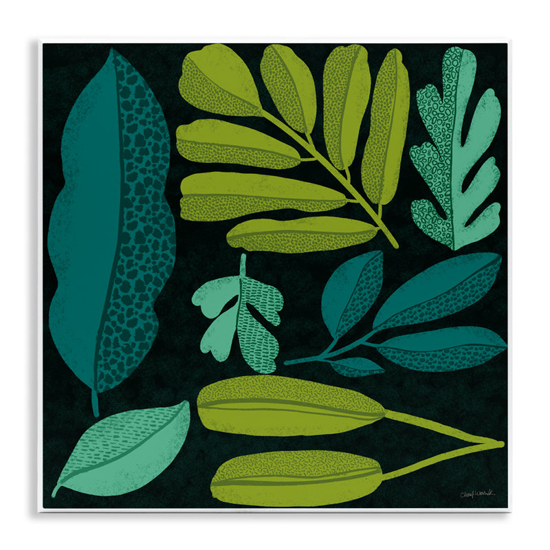  «Plant Toss Collage» par Cheryl Warrick