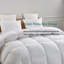 Insertion de couette en duvet d'oie 100% coton toutes saisons avec languettes de coin-451911079