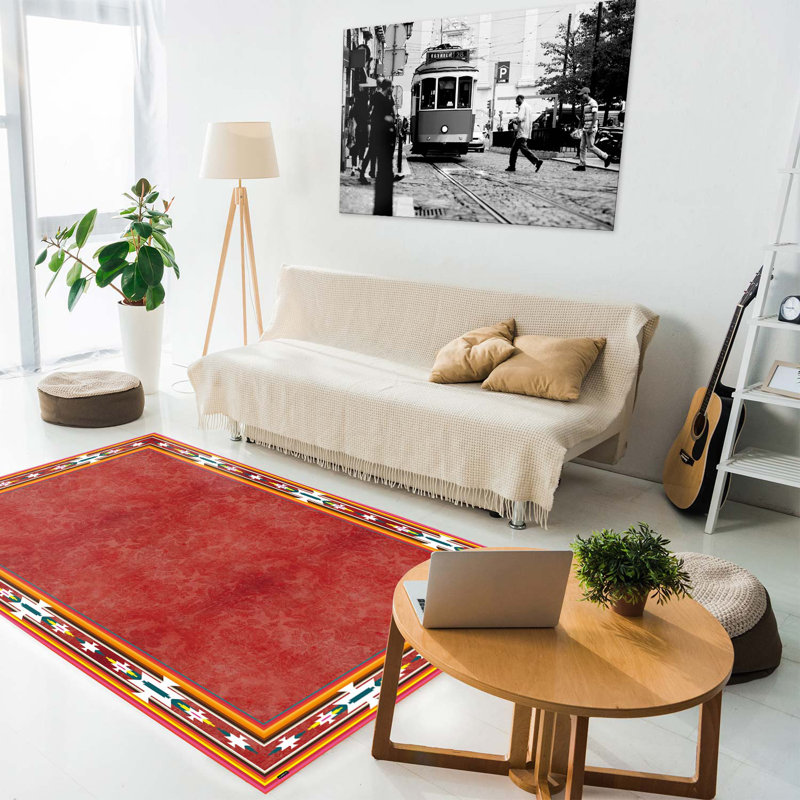Dostie Non-Slip Floral Indoor Doormat, 203 x 136 cm