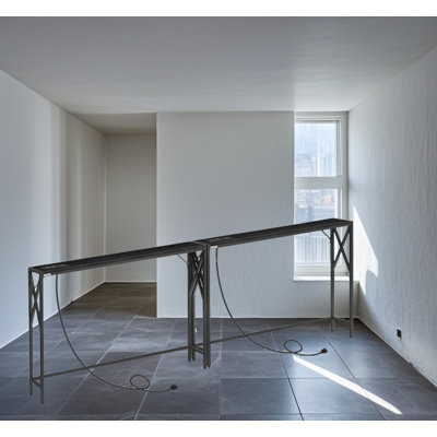 Sofa Table With Charging Station