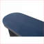 Table basse de 60 po bleu marine avec plateau épais Pieds courbés - Installation polyvalente pour le vestibule, le salon et Canapé