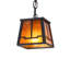 Mini-luminaire suspendu 5,5 "Square Valley View