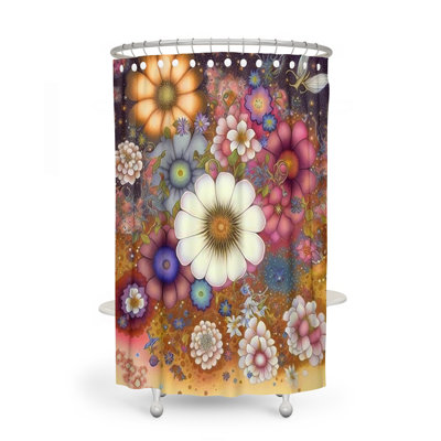 Floral Shower Curtain