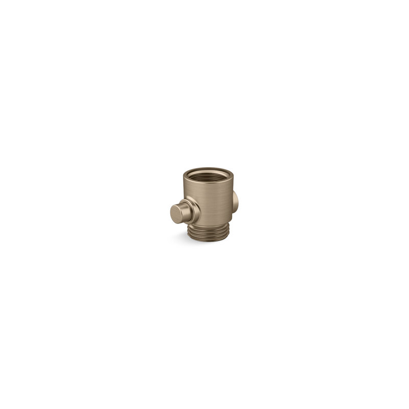 Statement ADA Handshower Hose Adapter, Vibrant Brushed Bronze