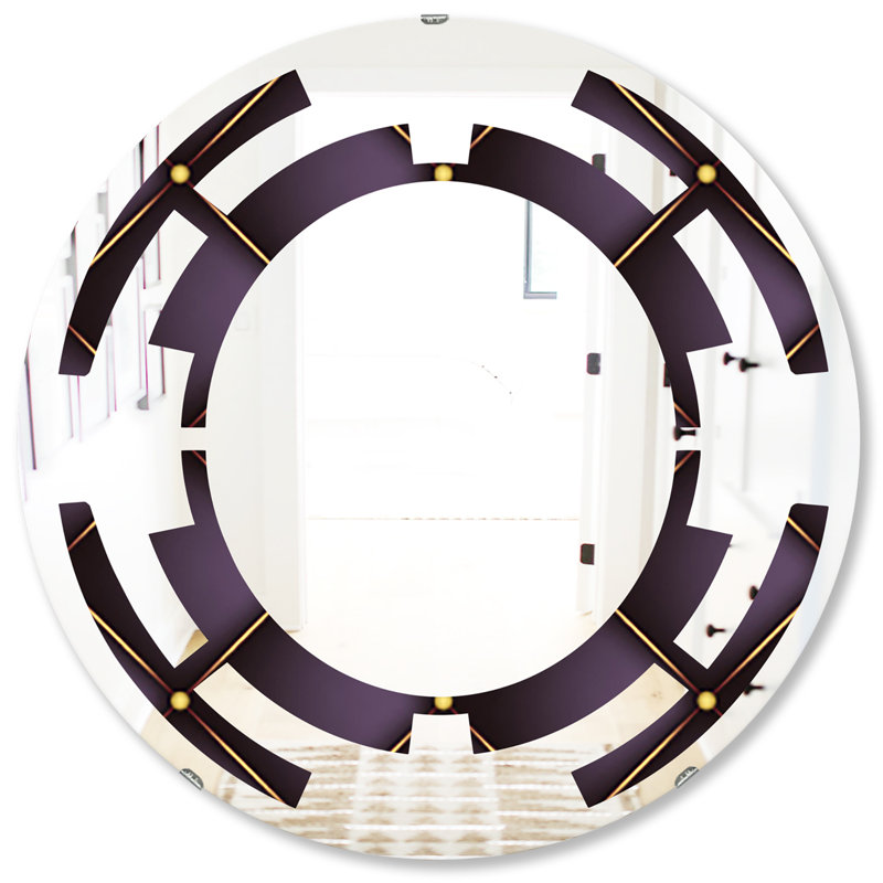 Miroir mural Space, H 31,5 po x l po