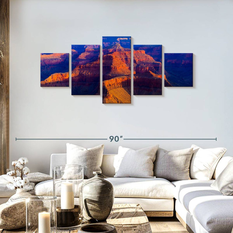 Ultramarine Grand Canyon, 30" H x 68" W