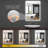 Attache Rectangle LED Backlit Wall Mounted Bathroom Mirror-437571280
