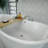 66" L x 36" W Free Standing Soaking Acrylic Bathtub