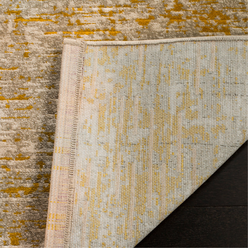 Tapis performance à motif abstrait Sorrentino Porcello, Rectangle 6 pi x 9 pi