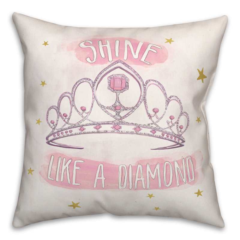  Coussin Shine Like a Diamond, 18 po x 18 po
