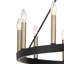 12-Light Wagon Wheel Candle Style Chandelier-101829162