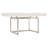 Alesio Metal Base Writing Desk with Power Outlet
