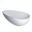 67" Freestanding Solid Surface Bathtub, Luxury Engineered Stone Resin Freestanding Soaking Bathtub With Overflow And Pop-Up Drain For Contemporary Bathroom