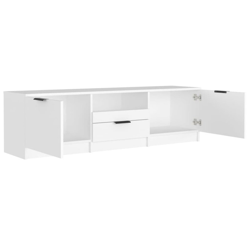 Jeeva TV Cabinet 140x35x40 cm Engineered Wood, White