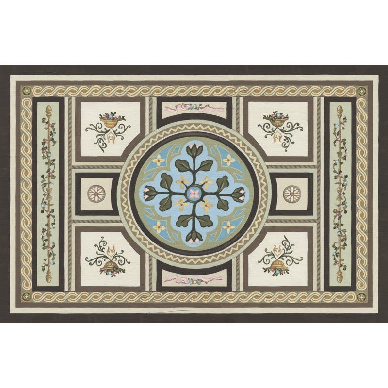 Chateau Panel II - Graphic Art, 20 cm H x 30 cm W, Wrapped Canvas