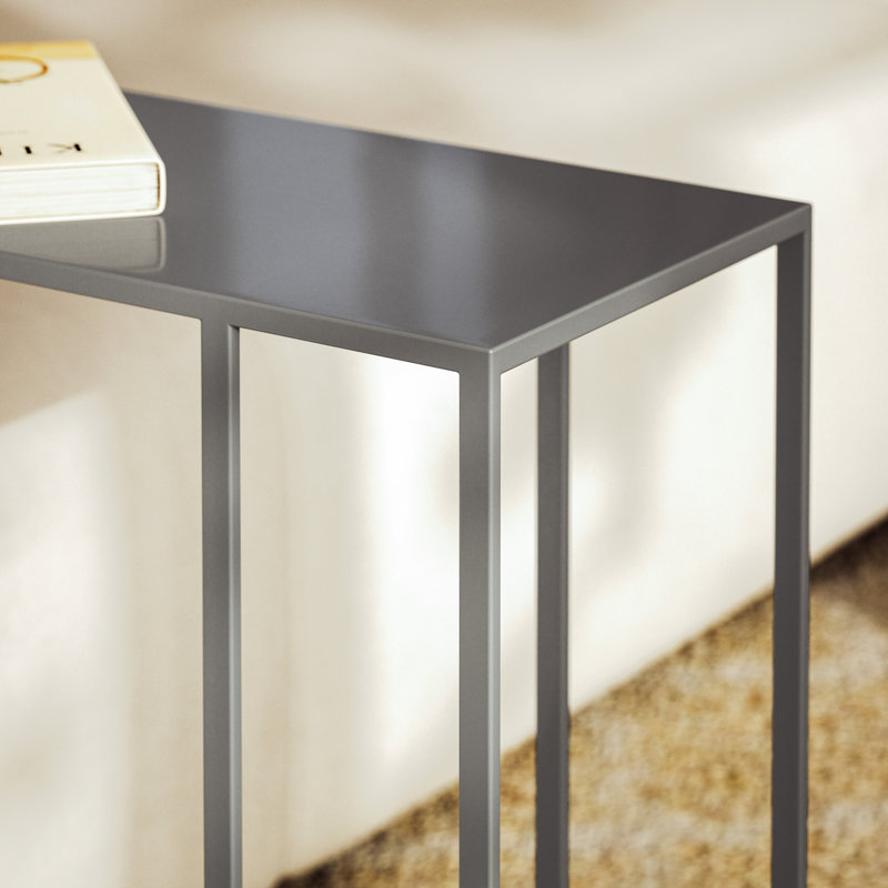 End Table, Pearl Blue
